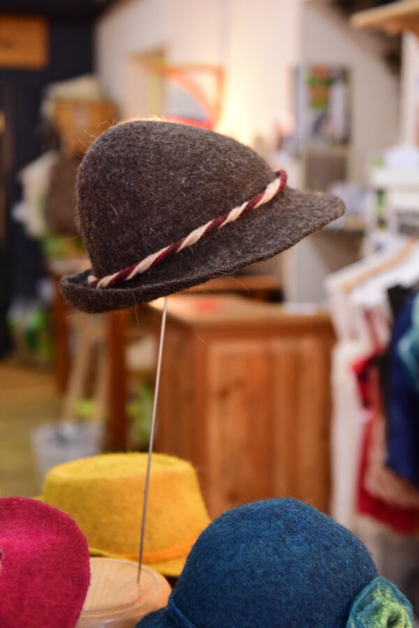 chapeau en feutre de laine française