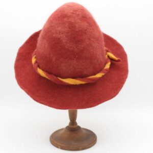 Alpin en laine Bergschaf - rouge-orange - T57