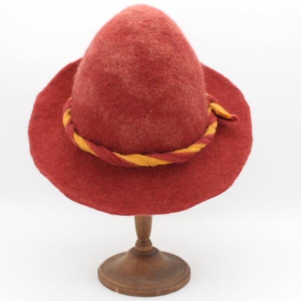 Alpin en laine Bergschaf - rouge-orange - T57
