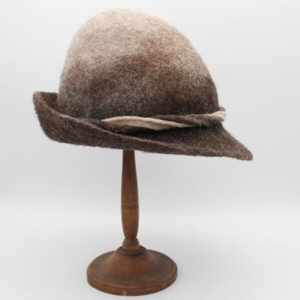 Alpin en laine Bergschaf - marron beige bicolore - T57 – Image 3