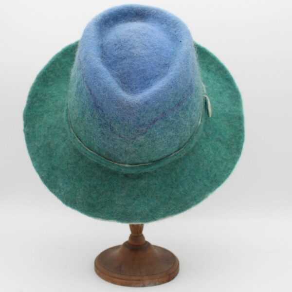 Berger en laine Bergschaf bleu vert bicolore - T56