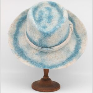 Berger en laine Brigasque bleu blanc bicolore - T58