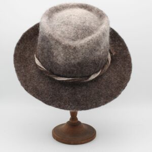 Biloba en laine Bergschaf - marron-beige bicolore - T58