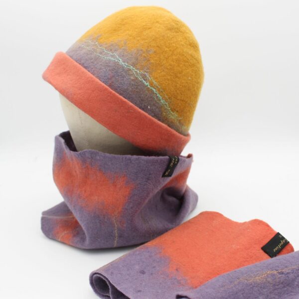 Bonnet en laine mérinos d'Arles - teinture végétale – Image 4