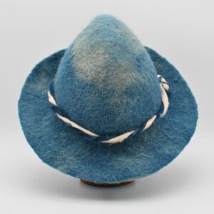 Alpin en laine Brigasque bleu teinture végétale - T 58