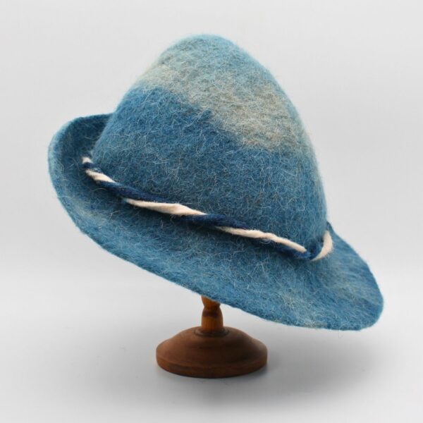 Alpin en laine Brigasque bleu teinture végétale - T 58 – Image 3