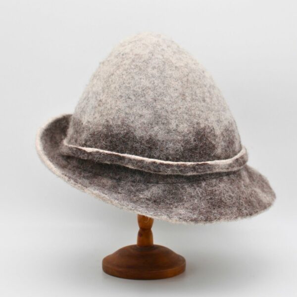Alpin en laine Bergschaf bicolore gris - T 57 – Image 3