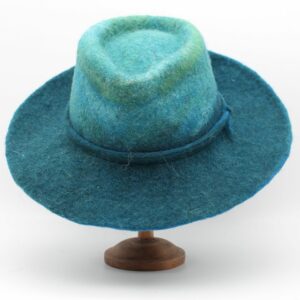 Berger en laine Bergschaf bleu petrole bicolore - T57