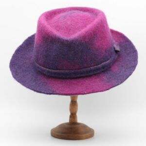 Biloba en laine Bergschaf violet bi-colore - T56