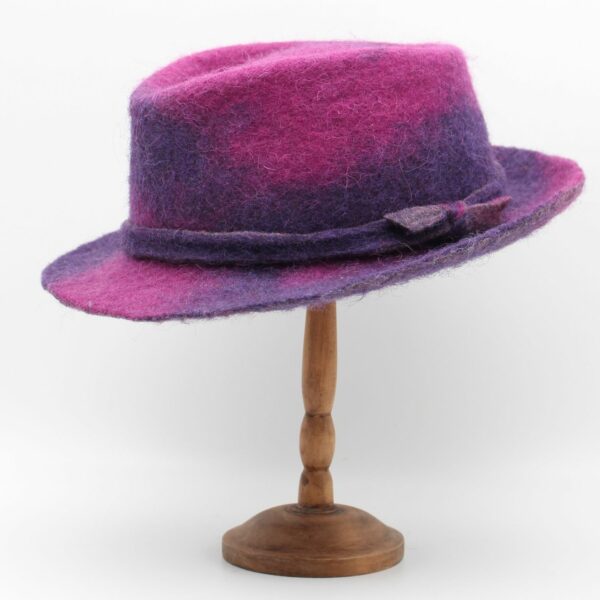 Biloba en laine Bergschaf violet bi-colore - T56 – Image 2